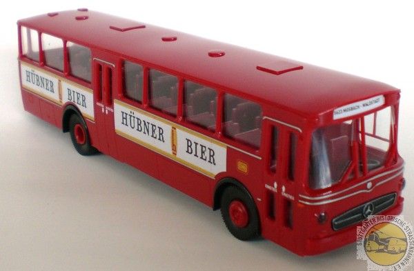 Modellbus "MB O 317 K; DB / Hübner Bier"